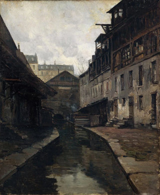 Germain Eugne Bonneton - La Bivre entre la rue Pascal et la rue Broca.webp