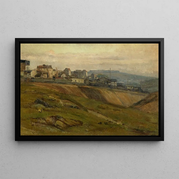 Germain Eugne Bonneton - La rue du MoulindesPrs.webp