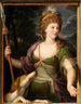 Portret damy w Dianie - Niemiecka szkoła — widok dzieła