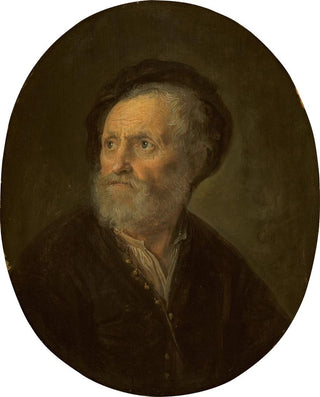 Gerrit Dou - Bust of a Bearded Man.webp