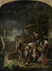 Le charlatan - Gerrit Dou — widok dzieła