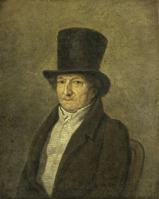 Gerrit Jan Michalis - Portrait of Jean Bernard Art Collector and Painter in Amsterdam.webp