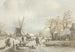 pejzaż zimowy - Gerrit Lamberts — widok dzieła