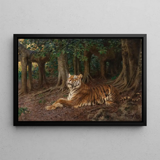 Geza Vastagh - Reclining tiger (Case Conflict).webp