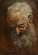 Tête d'un homme barbu Nicodème - Giacomo Cavedone — widok dzieła
