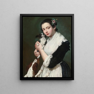 Giacomo Ceruti - A Young Lady With Two Dogs.webp