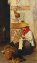 La Manche déchirée - Giacomo Favretto — widok dzieła