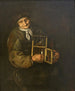 Starsza kobieta z lampą - Giacomo Francesco Cipper — widok dzieła