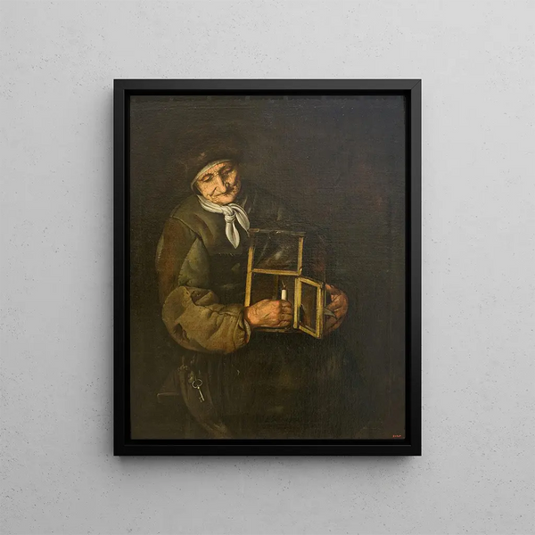 Giacomo Francesco Cipper - Old Woman with a Lamp.webp