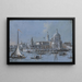 Santa Maria della Salute, Wenecja i Punta della Dogana - Giacomo Guardi — oprawiony obraz na ścianie