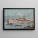L'île de la Certosa - Giacomo Guardi — oprawiony obraz na ścianie