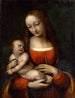 L'icosidodécaèdre de la Vierge et l'Enfant - Giampietrino Giovanni Pietro Rizzoli — widok dzieła
