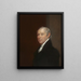 Benjamin Tappan - Gilbert Stuart — oprawiony obraz na ścianie