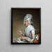 Catherine Brass Yates Mme Richard Yates - Gilbert Stuart — oprawiony obraz na ścianie
