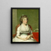 Catherine Yates Pollock Mme George Pollock - Gilbert Stuart — oprawiony obraz na ścianie