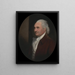 pułkownika Isaaca Barré - Gilbert Stuart — oprawiony obraz na ścianie