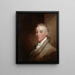 Colonel John Trumbull - Gilbert Stuart — oprawiony obraz na ścianie
