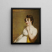 Eleanor Parke Custis Lewis Mme Lawrence Lewis - Gilbert Stuart — oprawiony obraz na ścianie
