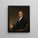 Fisher Ames - Gilbert Stuart — oprawiony obraz na ścianie