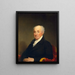 General Amasa Davis - Gilbert Stuart — oprawiony obraz na ścianie