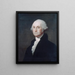 George Washington - Gilbert Stuart — oprawiony obraz na ścianie