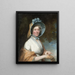 Henrietta Marchant Liston Mme Robert Liston - Gilbert Stuart — oprawiony obraz na ścianie