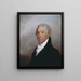 James Monroe - Gilbert Stuart — oprawiony obraz na ścianie