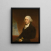 John Ashe - Gilbert Stuart — oprawiony obraz na ścianie