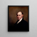 John Quincy Adams - Gilbert Stuart — oprawiony obraz na ścianie
