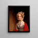 Louisa Catherine Johnson Adams - Gilbert Stuart — oprawiony obraz na ścianie