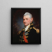 Major-général Henry Dearborn - Gilbert Stuart — oprawiony obraz na ścianie