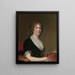 Margaret Spear Smith - Gilbert Stuart — oprawiony obraz na ścianie