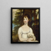 Marie Barry - Gilbert Stuart — oprawiony obraz na ścianie