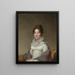 Mary Campbell Stuart - Gilbert Stuart — oprawiony obraz na ścianie