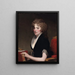 Portret Anne Willing Bingham - Gilbert Stuart — oprawiony obraz na ścianie