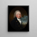 portretu Edwarda Loftusa - Gilbert Stuart — oprawiony obraz na ścianie