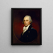 Portret Johna Vaughana - Gilbert Stuart — oprawiony obraz na ścianie