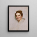 Portret damy - Gilbert Stuart — oprawiony obraz na ścianie