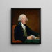 Portret wysoce szanowanego Williama Brownlowa - Gilbert Stuart — oprawiony obraz na ścianie