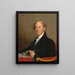 Rufus King - Gilbert Stuart — oprawiony obraz na ścianie