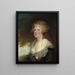 Sarah Shippen Lea Mme Thomas Lea - Gilbert Stuart — oprawiony obraz na ścianie