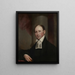 Le révérend Charles Burroughs D. D. - Gilbert Stuart — oprawiony obraz na ścianie
