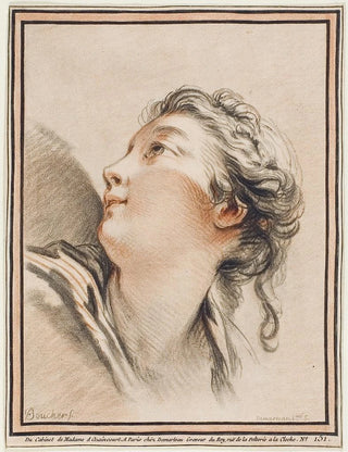 Gilles Demarteau the Elder - Head of a Woman.webp
