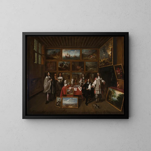 Galeria obrazów - Gillis van Tilborgh — oprawiony obraz na ścianie