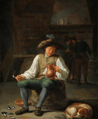 Gillis van Tilborgh - Un fumeur au cabaret.webp