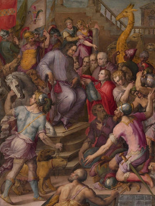 Giorgio Vasari - Lorenzo the Magnificent receives the tribute of the ambassadors.webp