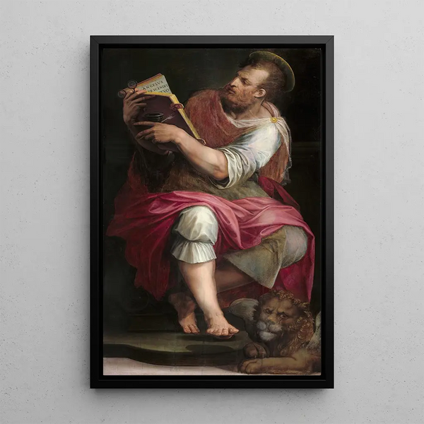Święty Marek - Giorgio Vasari — oprawiony obraz na ścianie