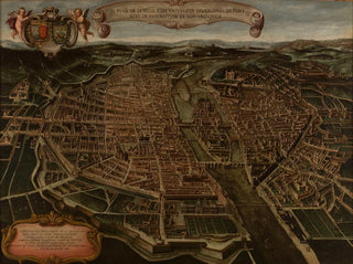 Plan de Paris - Giovanni Maria Tamburini — widok dzieła