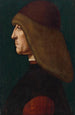 Portret szlachcica - Giovanni Ambrogio de Predis — widok dzieła