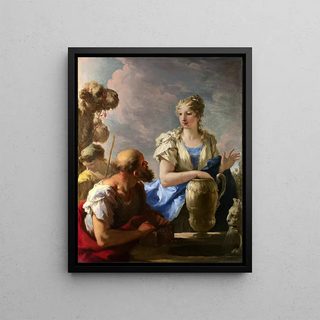Giovanni Antonio Pellegrini - Rebecca At The Well.webp